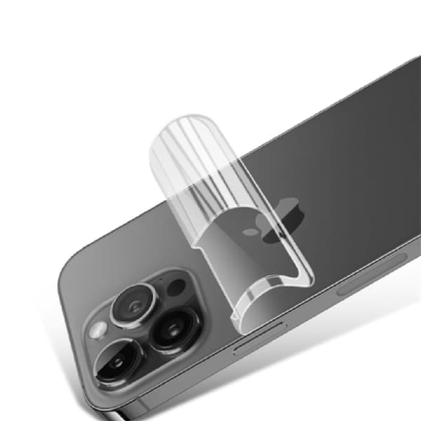Bizon Glass Hydrogel Bakfilm för iPhone 16 Pro Max, 2 stycken