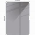 Miniatyrbild 2 av 4: Bizon Glass Tab Clear Shadow Privacy Härdat Glas för iPad Air 11" 7/6 generation. 2025/2024, Tonade, 2 stycken