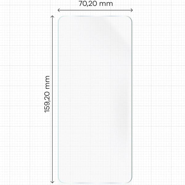 Bizon Glass Hydrogel Skärmskydd för Galaxy A16 / A26 5G, 2 st