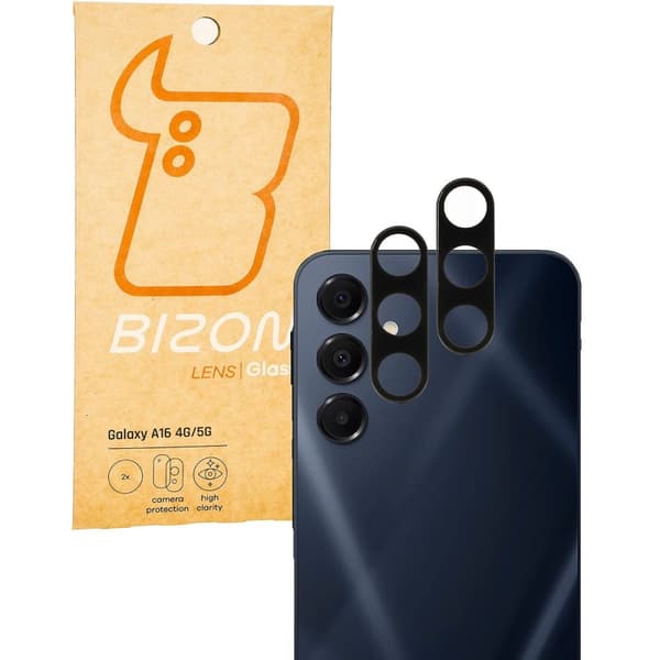 Bizon Glass Lens för Galaxy A16 4G/5G, 2 st.
