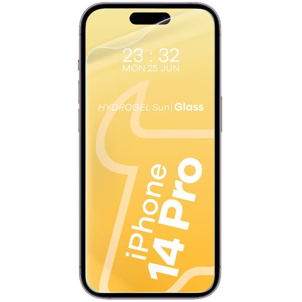 Bizon Glass Film Sun Matte Film för iPhone 14 Pro, 2 stycken