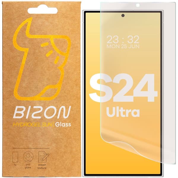 Bizon Glass Film Sun Matte Film til Galaxy S24 Ultra, 2 stk.