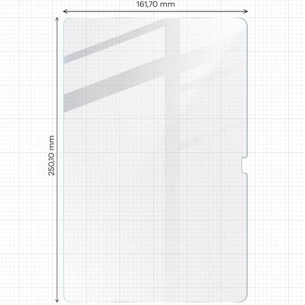 Bizon Film Tab Papirus pappersimitationsfolie för Galaxy Tab S9 FE/S9 2 stycken