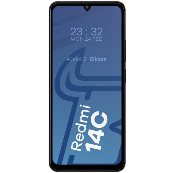2x Glas + Kameraglas Bizon Edge 2-pak til Xiaomi Redmi 14C 4G