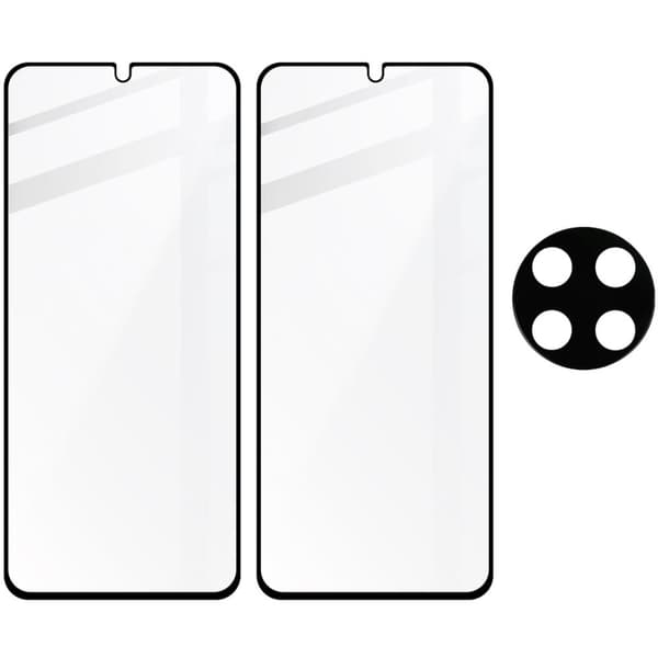 2x Glas + Kameraglas Bizon Edge 2-pak til Xiaomi Redmi 14C 4G