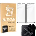 Miniatyrbillede 1 af 6: 2x Glas + Kameraglas Bizon Edge 2-pak til Xiaomi Redmi 14C 4G