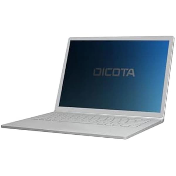 Dicota sekretessfilter 2-vägs för bärbar dator 16.0 16 10 sidomonterad Svart