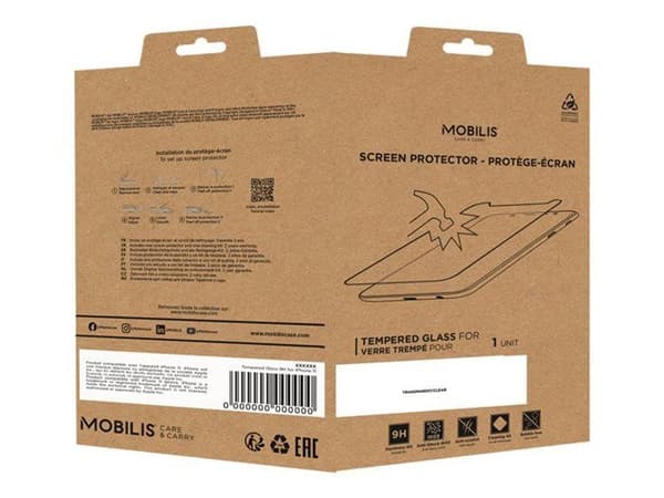 Skärmskydd - Mobilis - Surface GO/GO2 - Härdat glas - Rep resistant - Skärmskydd