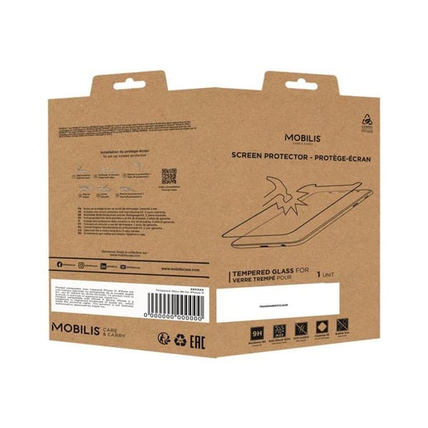Skärmskydd - Mobilis - Surface GO/GO2 - Härdat glas - Rep resistant - Skärmskydd