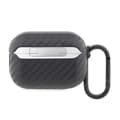 Miniatyrbild 2 av 4: Fodral till AirPods Pro 2 - BMW - Carbon Double Metal Logo - Svart - Reptålig - TPU