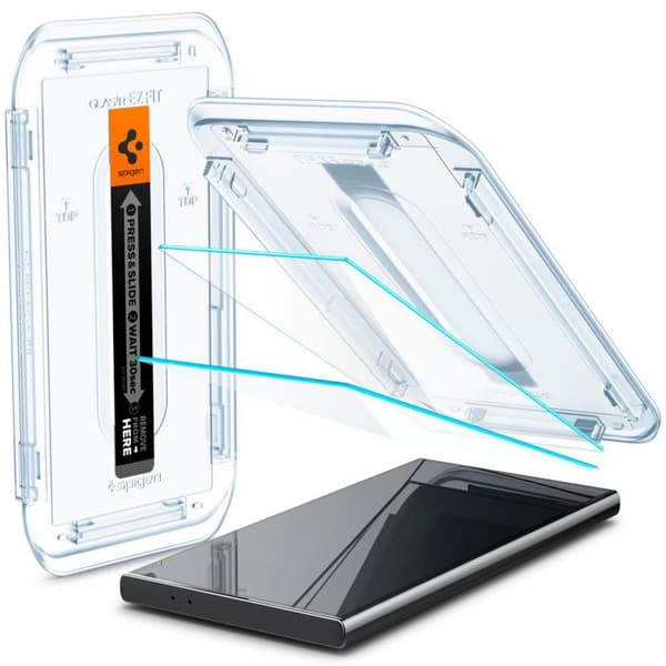 Glas.TR EZ-FIT härdat glas (2-pack) Samsung Galaxy S24 Ultra - Spigen - Transparent
