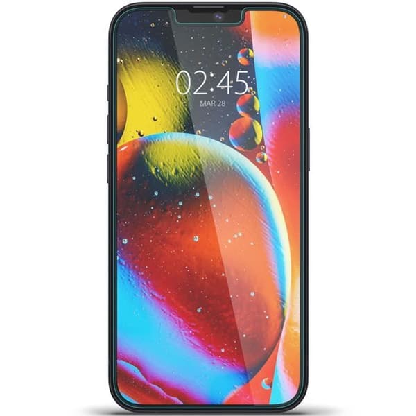 Skärmskydd - GLASTR - Fit - iPhone 13/13 Pro - Härdat glas - Vit