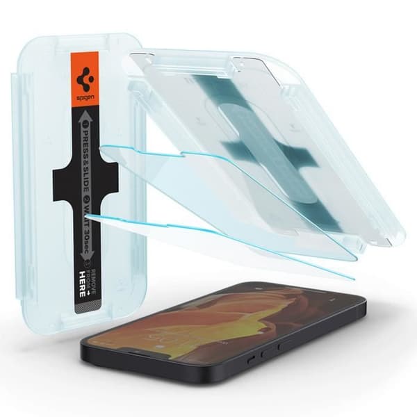 Skärmskydd - GLASTR - Fit - iPhone 13/13 Pro - Härdat glas - Vit