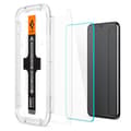 Miniatyrbild 3 av 6: Härdat glas - Spigen - Glas.TR EZ Fit - 2 st - 0,2 mm - 9H Hårdhet - Transparent