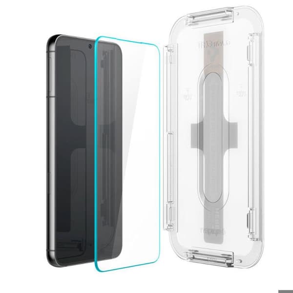 Härdat glas - Spigen - Glas.TR EZ Fit - 2 st - 0,2 mm - 9H Hårdhet - Transparent