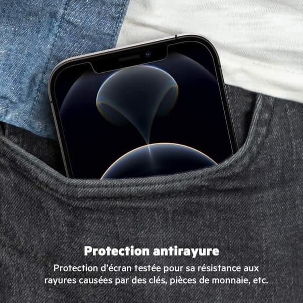 BELKIN Skärmskydd - Antimikrobiell för iPhone 12 Pro Max