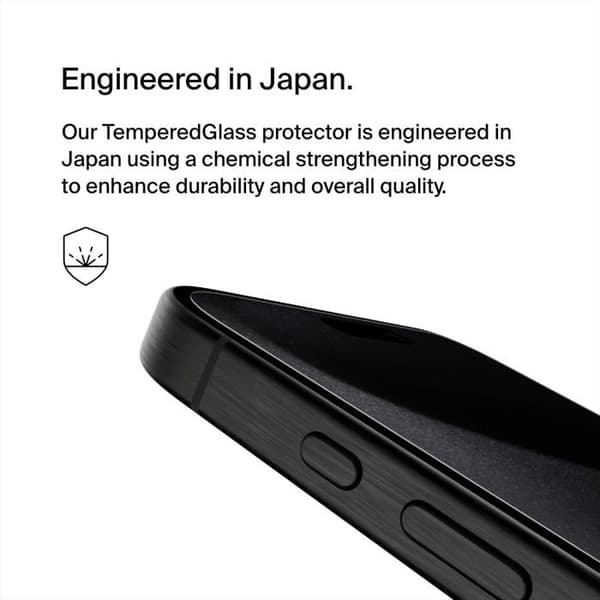 Sekretessfilter - BELKIN - OVA150ZZ - Härdat glas 9H - Transparent - Smartphone