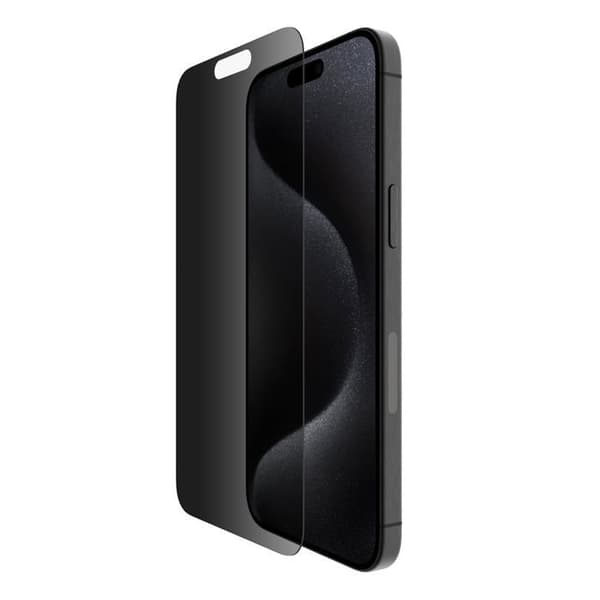 Sekretessfilter - BELKIN - OVA150ZZ - Härdat glas 9H - Transparent - Smartphone