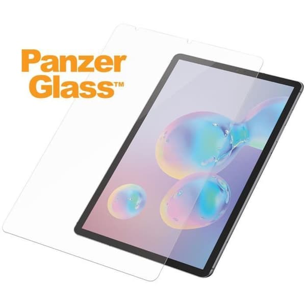 Skärmskydd - PanzerGlass - Samsung Galaxy Tab S6 Lite - Härdat glas - Rundade kanter - Transparent