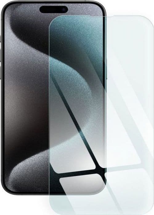 Skyddsglas för telefon - härdat glas Partner tele Blue Star - för iPhone 15 Pro Max