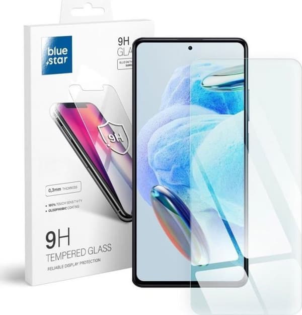 Skyddsglas för telefon - skyddsglas Blue star - härdat glas för Xiaomi Redmi Note 12 Pro+