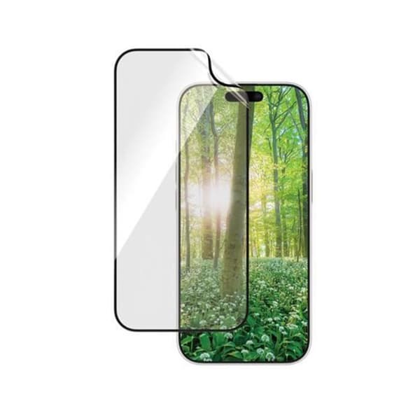 Skydd av skärm för iPhone 16 Pro UWF Matrix Oljeavvisande och Rep-resistant Panzer Glass Transparent