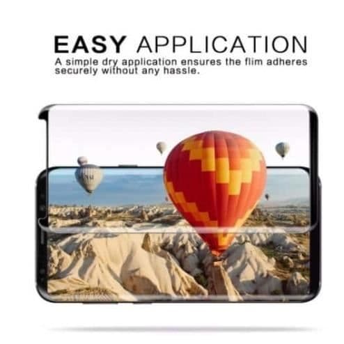 Samsung Galaxy S9 Plus / Edge 5D FULL COVER skärmskydd - färg: transparent