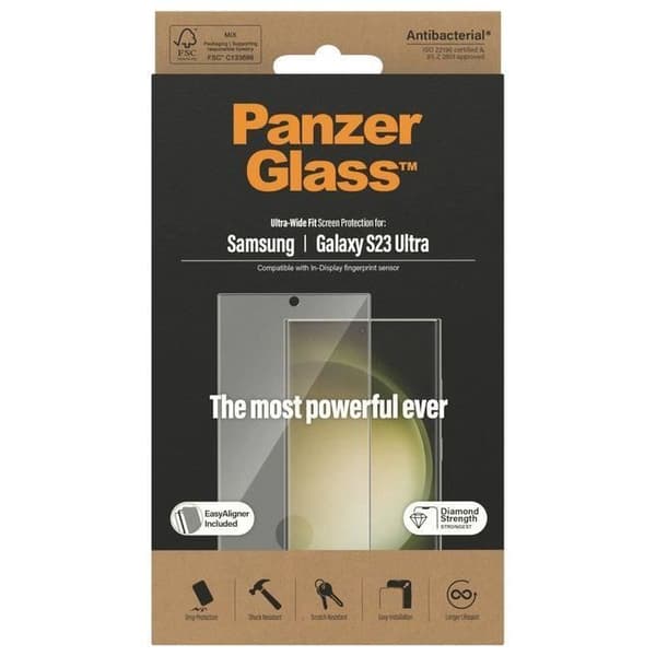 PanzerGlass Displayskydd för Samsung Galaxy S23 Ultra