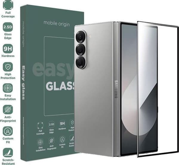 Mobil ursprung - FRL-EG-ZFo6 - EasyGlass glas av mobil ursprung för Samsung Galaxy Z Fold6
