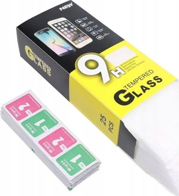 Skyddande film för telefon - skyddsglas för telefon Noname Härdat glas (SET 25 i 1) - för Iphone 12 Pro Max
