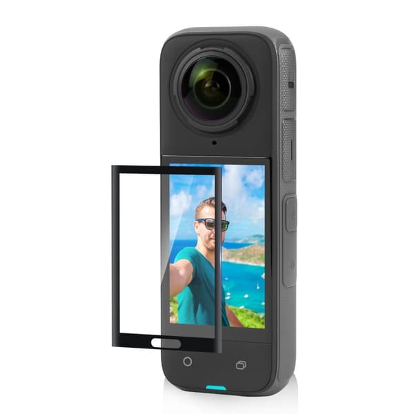 INF Premium härdat glasskärmskydd för Insta360 X5 (2-pack)