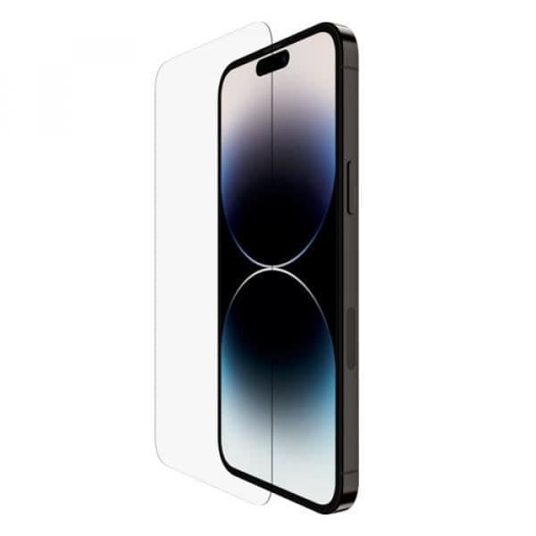 TemperedGlass skärmskydd för iPhone 14 Pro Max - BELKIN - Härdat glas - Antimikrobiellt