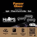Miniatyrbild 4 av 4: Skärmskydd - PanzerGlass - Hoop Optic Rings - iPhone 14 Pro/Pro Max - Härdat glas - Transparent