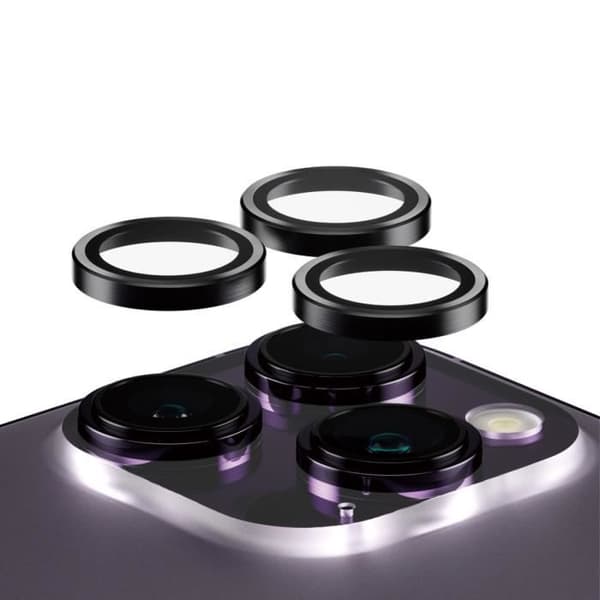 Skärmskydd - PanzerGlass - Hoop Optic Rings - iPhone 14 Pro/Pro Max - Härdat glas - Transparent