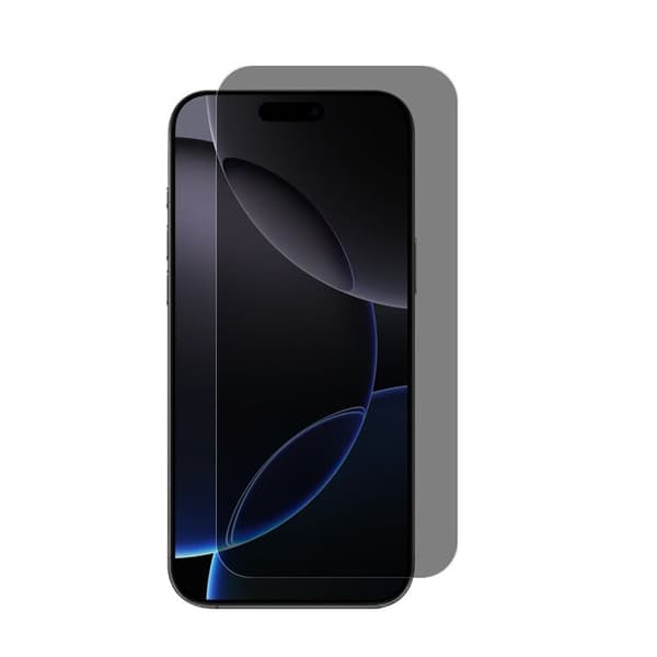 Härdat sekretessglas för iPhone 16e / iPhone 14 / iPhone 13 / iPhone 13 Pro Crong Privacy 3D Armor Glass
