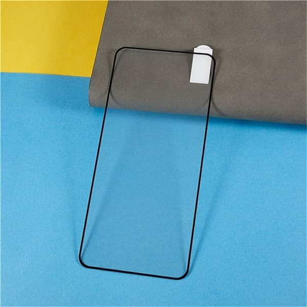SKALO Samsung S25 Edge FULL-FIT Hærdet Glas Skærmbeskyttelse - Sort