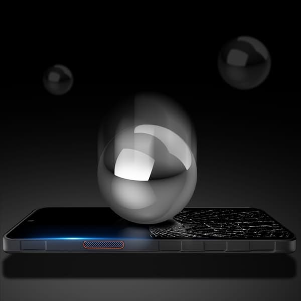 DUX DUCIS Samsung XCover7 Pro Koko Näytön Panssarilasi - Musta