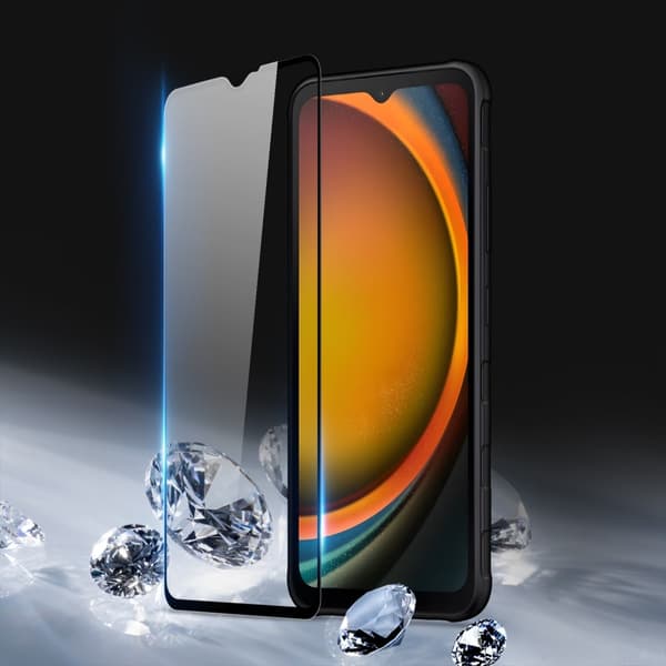 DUX DUCIS Samsung XCover7 Pro Koko Näytön Panssarilasi - Musta