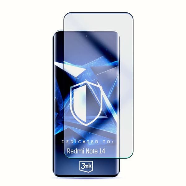 Redmi Note 14 5G - 3mk HardGlass Max Lite Noir