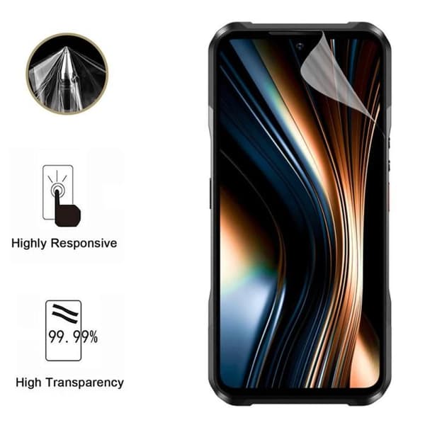 Skyddsskärm för Doogee V20S [Pack 2] Ultra Tunn Plastisk Skärmskydd Phonillico®