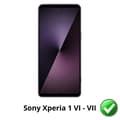 Miniatyrbild 2 av 3: Skyddsglas för Sony Xperia 1 VI/VII [Pack 2] Ultra Tunn Plastisk Skyddfilm Phonillico®