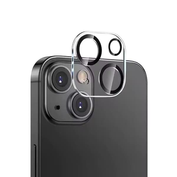 iPhone 14 PLUS - Linsskydd / Heltäckande Kameraskydd i Härdat Glas