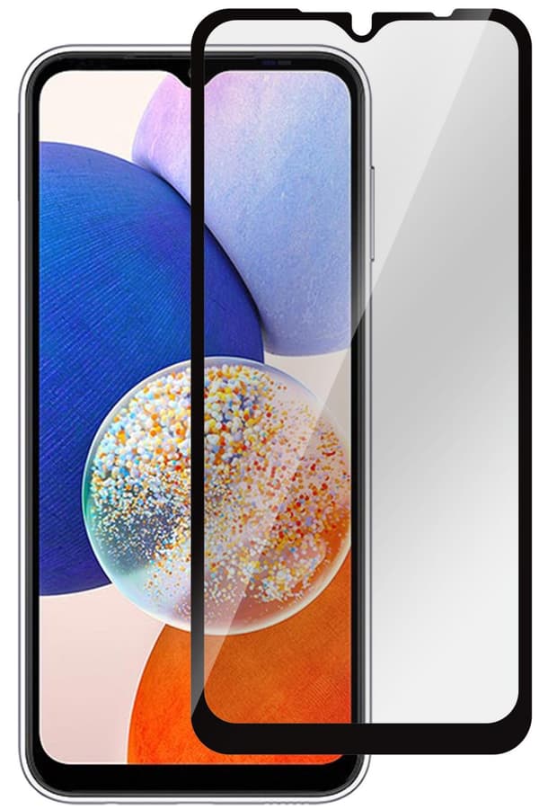 eSTUFF Samsung Galaxy A14 4G/A14 5G Härdat Glas, Heltäckande, Titan Shield., ES504095