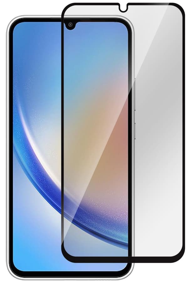 eSTuff Täysikokoinen karkaistusta lasista valmistettu näytönsuoja Samsung Galaxy A34 Titan Shield, ES504094