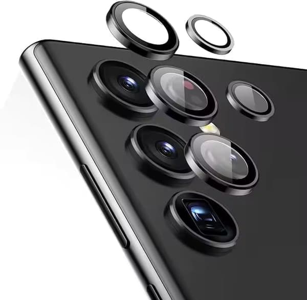 2-Pack Samsung S25 ULTRA Linsskydd Kameraskydd i Härdat Glas