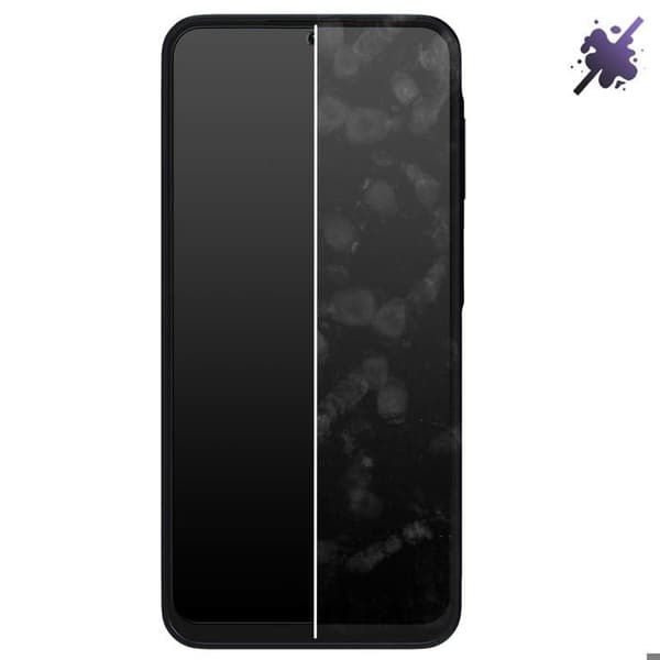 Härdat Glas för Galaxy A36 Hårdhet 9H Rep-säker Total Cover Akashi Svart