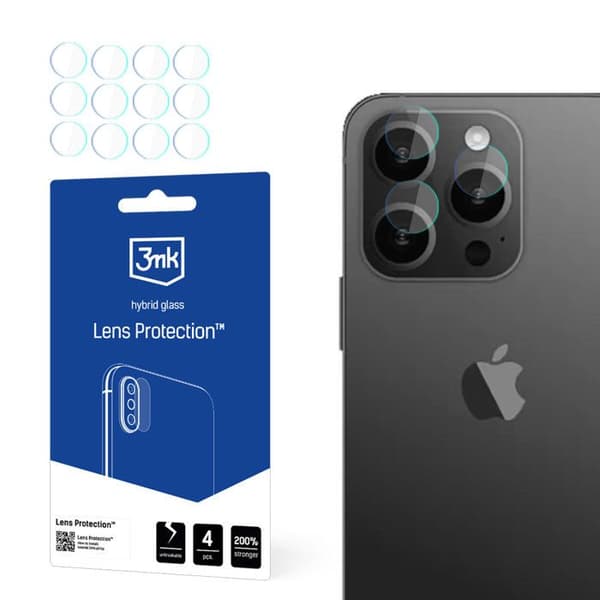 Apple iPhone 15 Pro Max - 3MK objektivskydd
