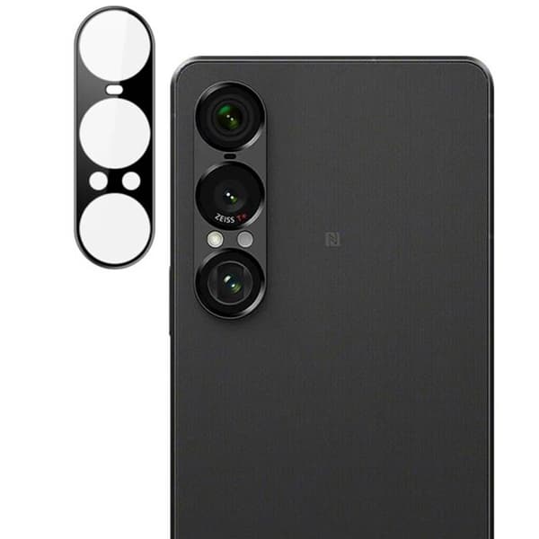 Kamera lins glas Sony Xperia 1 VII - Svart