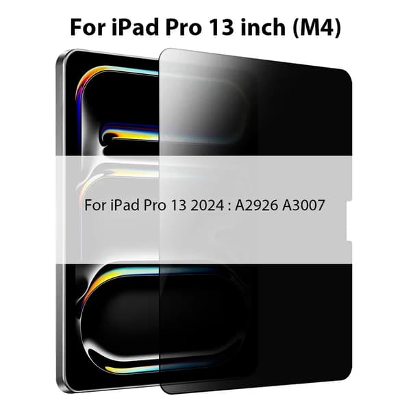 Integritet Härdat Glas, Anti-Spion, Repbeständig, Lätt Installation,Pro 13 tum M4 2024