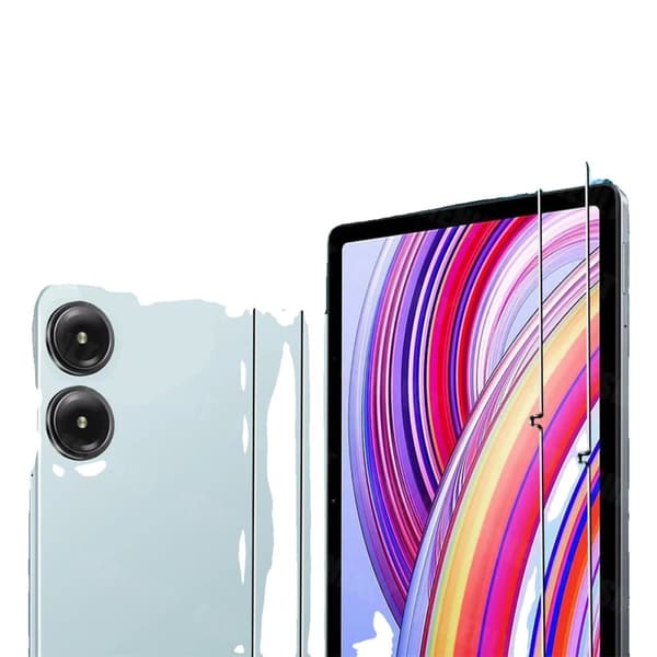 Skyddande film för Redmi Pad Pro, 9H hårdhet, repbeständig,2 Glas 2 Set Linser